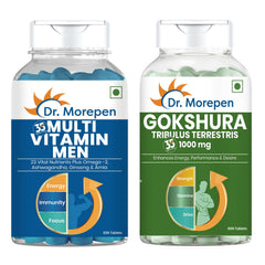 Dr. Morepen Gokshura & Multivitamin Men Tablets Combo