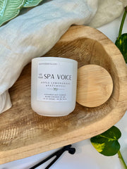 Use Your Spa Voice Coconut Soy Candle – Apple, Lemongrass & Lilac