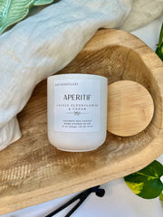 Aperitif Coconut Soy Candle – Cassis, Elderflower & Cedar