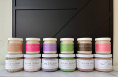 Gooey Dates Whipped Sugar Scrub - Caramel Vanilla Exfoliating Body Scrub