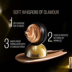 Lakme Xtraordin-Airy Mattereal Mousse Foundation - 04 Golden Light