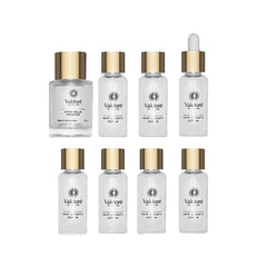 Valdore hair loss prevention treatment bottles, including intensive serum and booster for thinning hair.