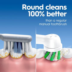 Oral-B ProClean Battery Electric Toothbrush Whitening Clean White - New