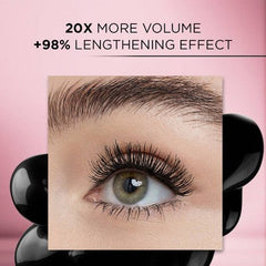 L'Oreal Paris Voluminous Lash Paradise Mascara 201 Black 0.28 fl oz - Imperfect Box