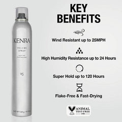 Kenra Super Hold Finishing Spray Volume Spray 10oz - New