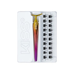 KISS Products imPRESS Press-On Self Adhesive Eyelashes Spiky 20 - New