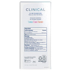 Secret Clinical Strength Clear Gel Clean Lavender 2.6oz - Imperfect Box