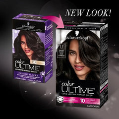 Schwarzkopf Color Ultime Permanente Haarfarbe Raven Black – Neu