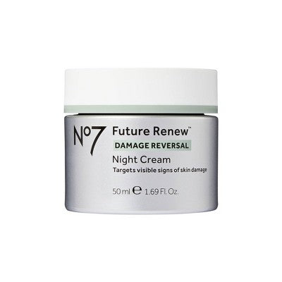 No7 Future Renew Regenerierende Nachtcreme für das Gesicht 50 ml – Beschädigte Verpackung