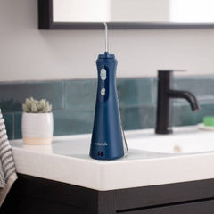 Fil dentaire à eau rechargeable sans fil Waterpik Cordless Plus bleu - Boîte imparfaite