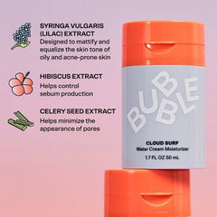 Bubble Skincare Cloud Surf Water Cream Feuchtigkeitscreme 50 ml – Verpackung beschädigt