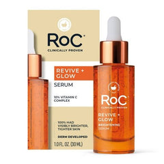 RoC Brightening Anti-Aging Serum with Vitamin C for Dark Spots 1.0 fl oz - Imperfect Box