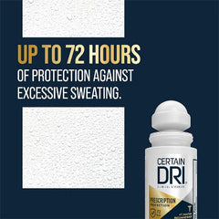 Antitranspirante en roll-on de fuerza clínica Certain Dri, con receta, 1.2Oz - Nuevo