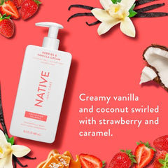 Shampooing volumisant Native Berries et crème vanillée, 16,5 fl oz - Contenant imparfait