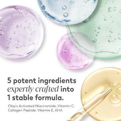 Sérum visage Olay Super à la vitamine C 1 fl oz - Boîte imparfaite