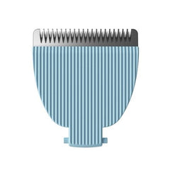 Recortadora Slimmer Trimmer de Meridian de precisión para vello púbico y corporal, con cuchilla cerámica, cuchilla de repuesto individual azul cielo - Nueva