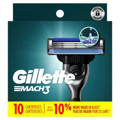 Gillette Mach3 Rasierklingen für Herren, 10 Stück – Verpackung beschädigt