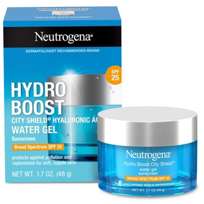 Neutrogena Hydro Boost City Shield Water Face Gel SPF 25 1.7oz - Missing Box