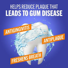 Bain de bouche TheraBreath Healthy Gums Clean Mint 33.8 fl oz - Emballage imparfait