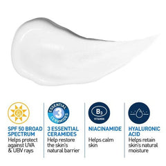 CeraVe Facial Moisturizing Lotion AM SPF50 3 fl oz - Imperfect Box