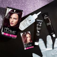 Schwarzkopf Color Ultime Permanente Haarfarbe Amethyst Schwarz - Neu