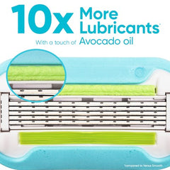 Venus Extra Smooth Pink Women's Razor + 2 Razor Blade Refills - Imperfect Box