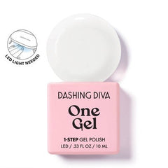 Dashing Diva One Gel Color Nail Polish Starter Kit Daikon 8ct - New