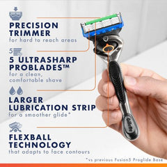 Rasoir pour homme Gillette ProGlide + 2 recharges de lames - Boîte imparfaite