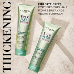 L'Oreal Paris Ever Strong Thickening Shampoo 8.5 fl oz - Imperfect Container
