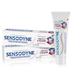 Dentifrice Sensodyne Sensitivity + Gum Whitening, lot de 2 - Boîte imparfaite