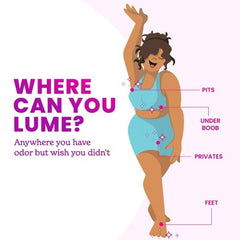 Lume Whole Body Women's Invisible Cream Tube Deodorant Lavender Sage Scent 2.2oz - Imperfect Container