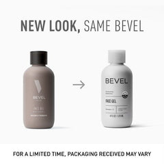 Bevel Men's Face Gel with Tea Tree Oil; Vitamin C 4 fl oz - Imperfect Container