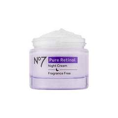 No7 Pure Retinol Night Repair Cream 1.69 fl oz - Imperfect Box