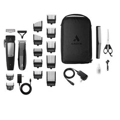 Andis inCred Clipper & Cordless T-Blade Lithium Trimmer Kit 23pc - New