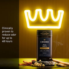 Cremo Solid Deodorant Palo Santo 2.65oz - New