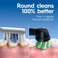 Brosse à dents électrique à piles Oral-B ProClean Deep Clean noire - Boîte imparfaite