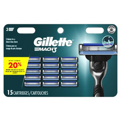 Gillette Mach3 Men's Razor Blade Refills 15ct - Missing Box