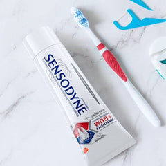 Dentifrice Sensodyne Sensitivity + Gum Whitening, lot de 2 - Boîte imparfaite