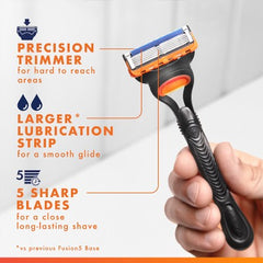 Recambios de hojas de afeitar para hombre Gillette Fusion5 4 unidades - Falta la caja