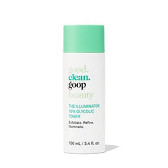 Tonique glycolique The Illuminator 10% de good.clean.goop beauty 3.4 fl. oz. - Boîte manquante