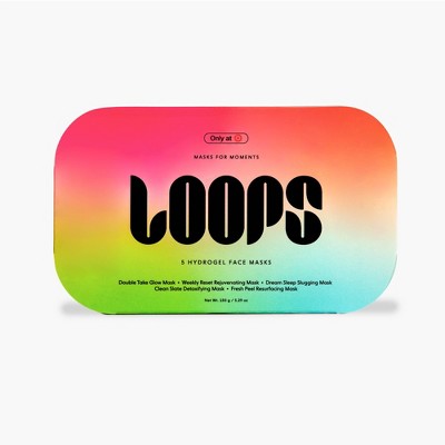 Coffret cadeau de soins du visage LOOPS 5.29oz/5ct - Boîte imparfaite