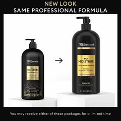 Tresemme Rich Moisture Hydrating Shampoo with Pump for Dry Hair 39 fl oz - Imperfect Container