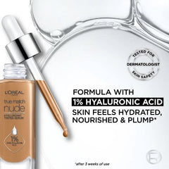 L'Oreal Paris True Match Hyaluronic Tinted Serum 2-3 Light 1 fl oz - Imperfect Container