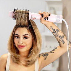 Brosse chauffante BEACHWAVER Co. Blowout Midnight Rose - boîte imparfaite