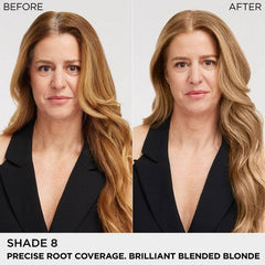 Coloración permanente para el cabello L'Oreal Paris Colorsonic, rubio medio natural 8 - Caja imperfecta