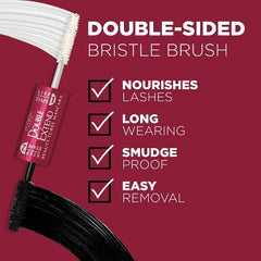 L'Oreal Paris Double Extend Beauty Tubes Lengthening Mascara; Basecoat 570 Black 0.33 fl oz - New