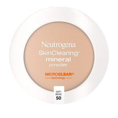 Neutrogena Skin Clearing Pressed Powder 50 Soft Beige 0.38oz - New