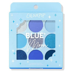 ColourPop 9-Pan Eyeshadow Palette Blue Moon 0.3oz - Imperfect Box