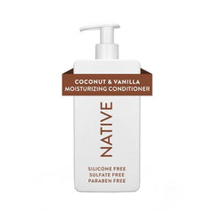 Native Coconut & Vanilla Moisturizing Vegan Conditioner 16.5 fl oz - Imperfect Container