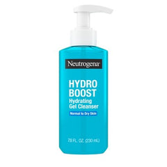 Neutrogena Hydro Boost Hydrating Gel Facial Cleanser; Hyaluronic Acid 7.8 fl oz - New